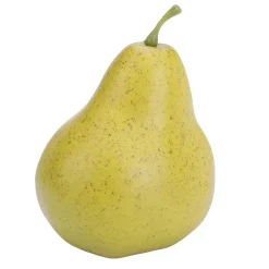 DecoWoerner Frutas>Maniquí De Pera, Amarillo, 10 Cm