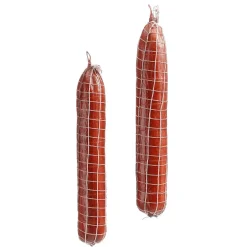 DecoWoerner Carnes Y Embutidos>Maniquí De Salami, Paquete De 2 Piezas