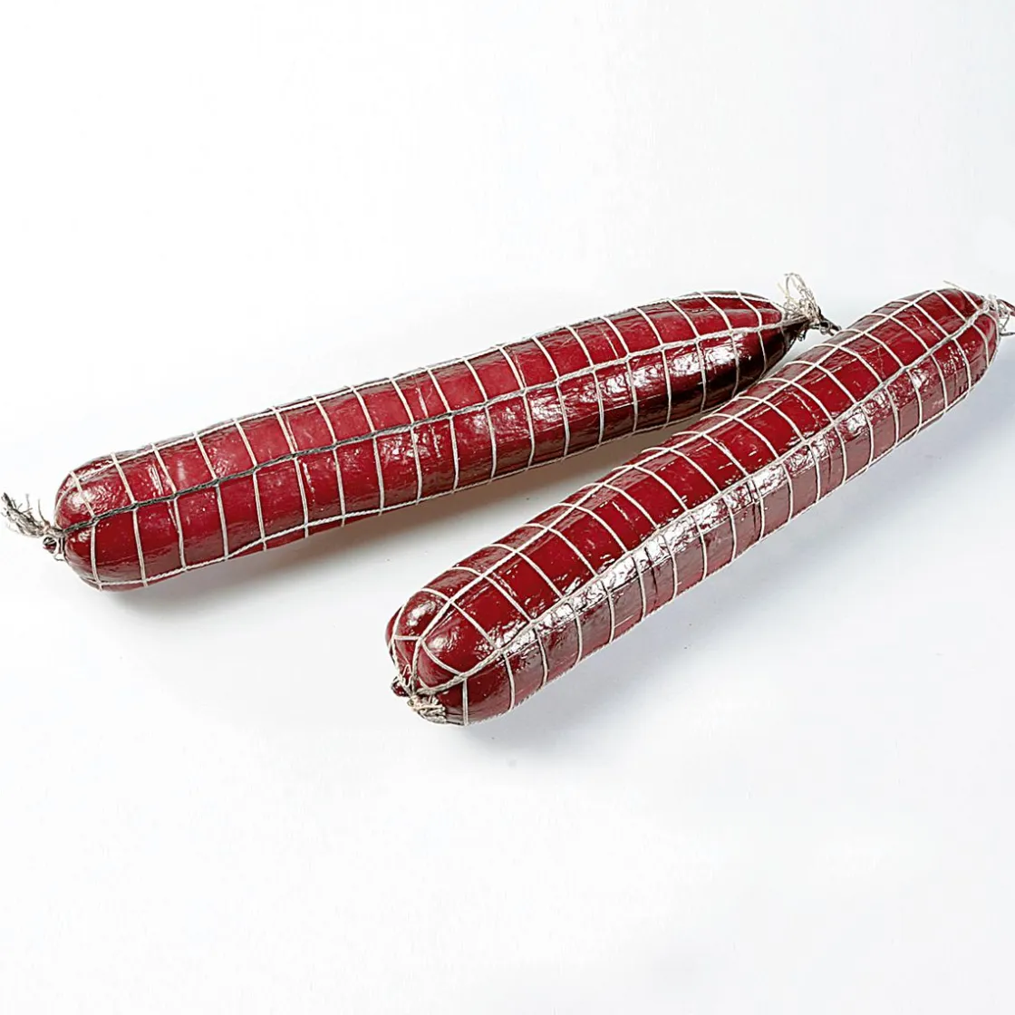 DecoWoerner Carnes Y Embutidos>Maniquí De Salami, Paquete De 2 Piezas