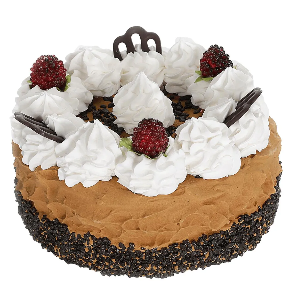 DecoWoerner Pan Y Pastel>Maniquí De Tarta De Chocolate 15 Cm Ø