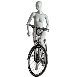 DecoWoerner Maniquíes>Maniquí Deportivo Mujer Ciclista, Caminante - Pierna Izquierda Levantada Y Brazos Izquierdos Flexionados