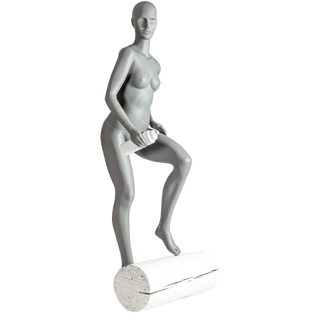 DecoWoerner Maniquíes>Maniquí Deportivo Mujer Ciclista, Caminante - Pierna Izquierda Levantada Y Brazos Izquierdos Flexionados