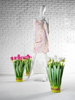 DecoWoerner Maniquíes>Maniquí Mujer APART Brillante, Brazos Trasero