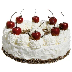 DecoWoerner Pan Y Pastel>Maniquí Para Tarta De Nata Y Cerezas 20 Cm Ø
