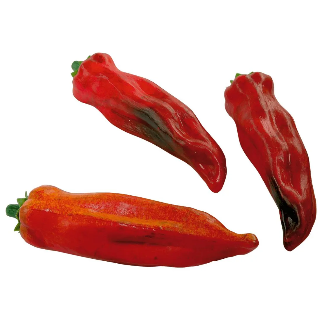 DecoWoerner Verduras Y Hierbas>Maniquí Pepperonis , 3 Pieza