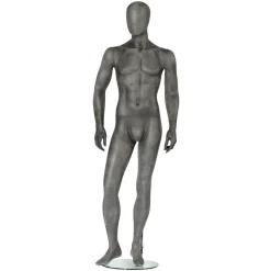 DecoWoerner Maniquíes>Maniquí Premium Hombre, Pierna Derecha Doblada