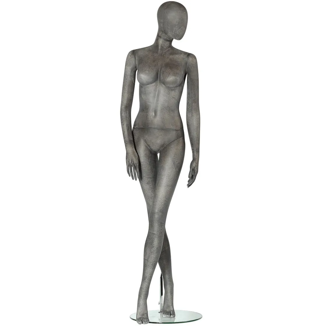 DecoWoerner Maniquíes>Maniquí Premium Mujer, Piernas Cruzadas