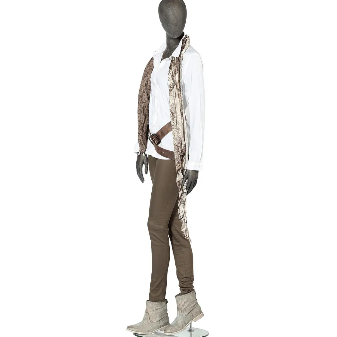 DecoWoerner Maniquíes>Maniquí Premium Mujer, Piernas Cruzadas