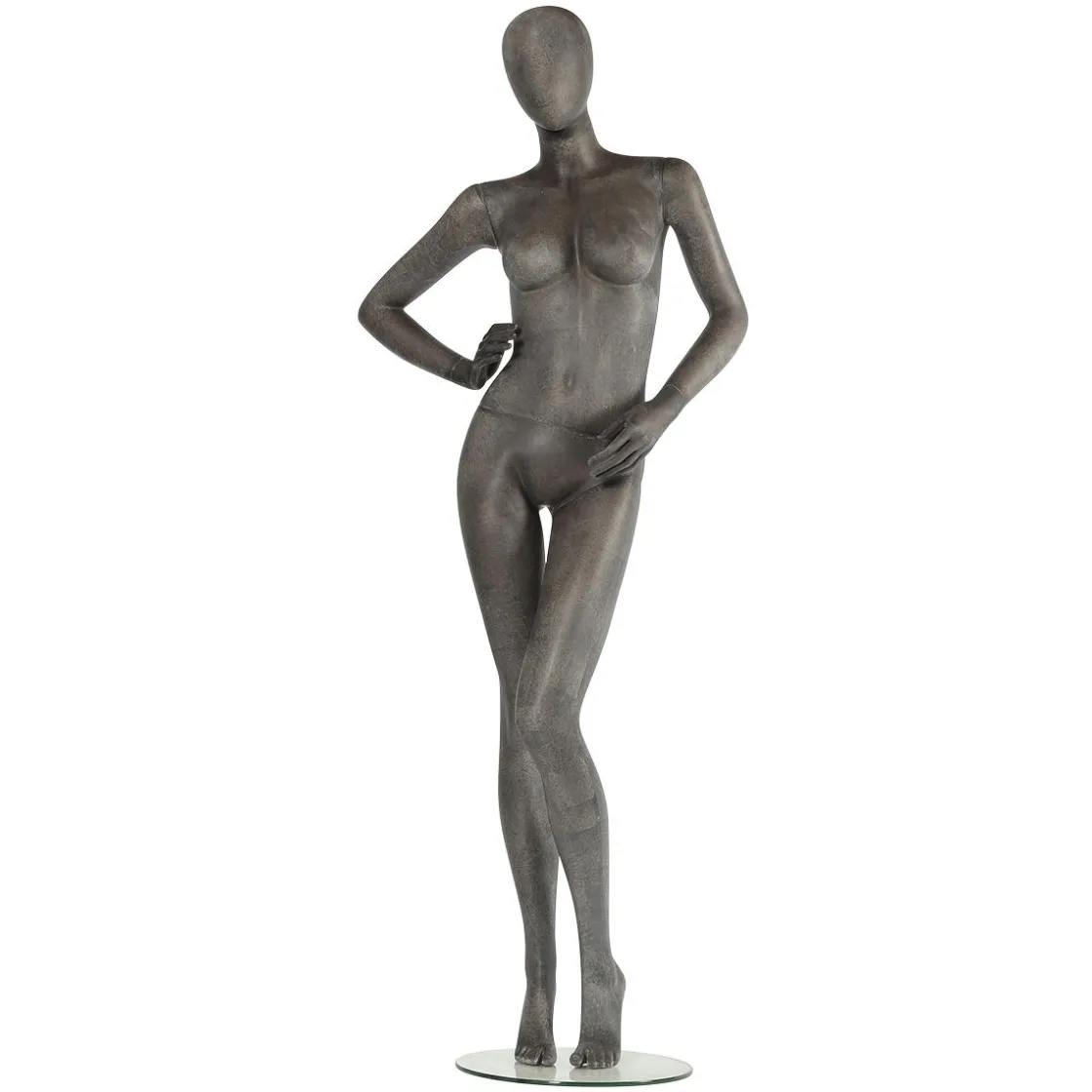 DecoWoerner Maniquíes>Maniquí Premium Mujer, Pierna Izquierda Y Brazo Derecho Doblados