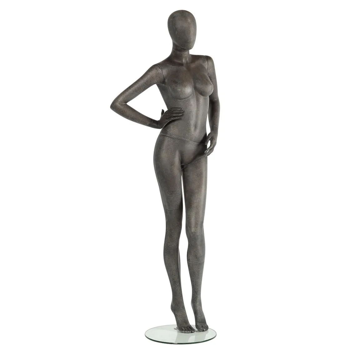 DecoWoerner Maniquíes>Maniquí Premium Mujer, Pierna Izquierda Y Brazo Derecho Doblados