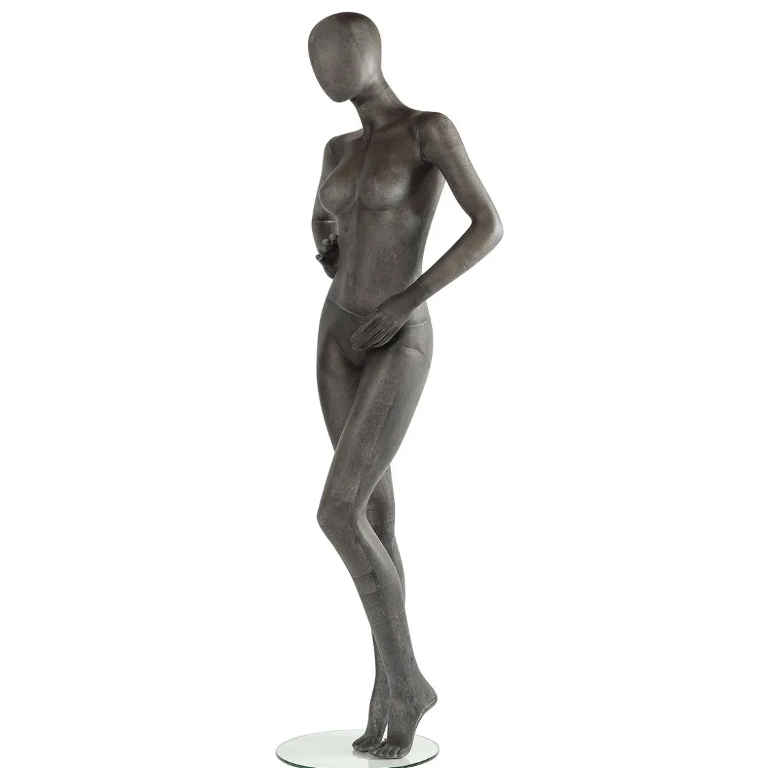 DecoWoerner Maniquíes>Maniquí Premium Mujer, Pierna Izquierda Y Brazo Derecho Doblados