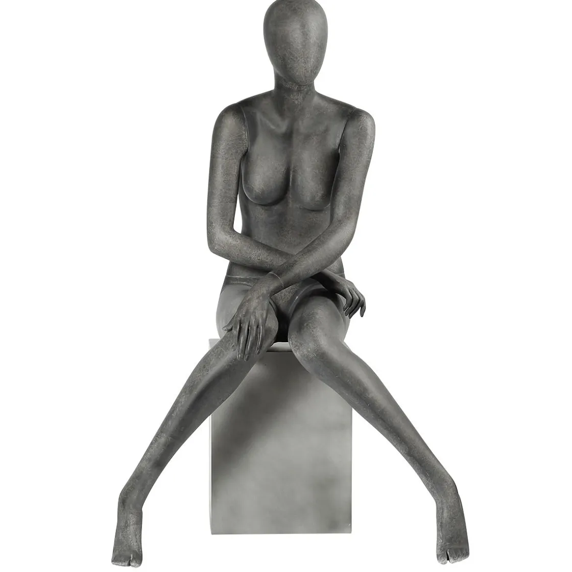 DecoWoerner Maniquíes>Maniquí Premium Mujer, Sentada