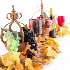 DecoWoerner Decoración De Otoño|Frutas>Maniquíes De Uvas s