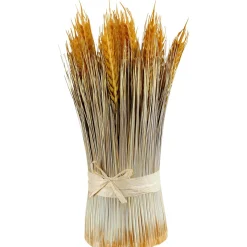 DecoWoerner Decoración De Otoño|Hierba Decorativa>Manojo De Espigas De Trigo Decorativo, 30 Cm