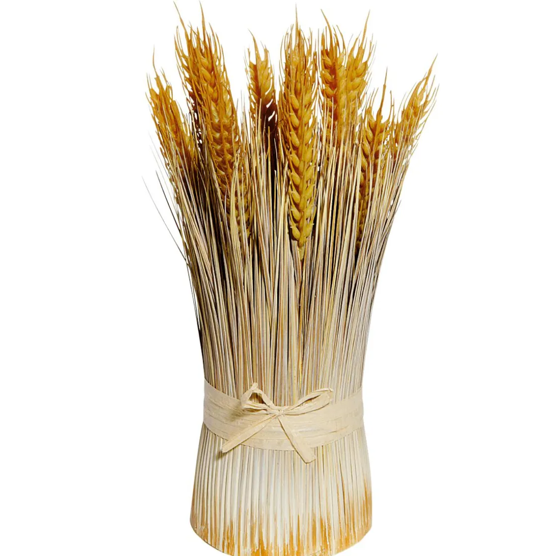 DecoWoerner Decoración De Otoño|Hierba Decorativa>Manojo De Espigas De Trigo Decorativo, 30 Cm