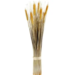 DecoWoerner Decoración De Otoño|Hierba Decorativa>Manojo De Espigas De Trigo Decorativo 60 Cm