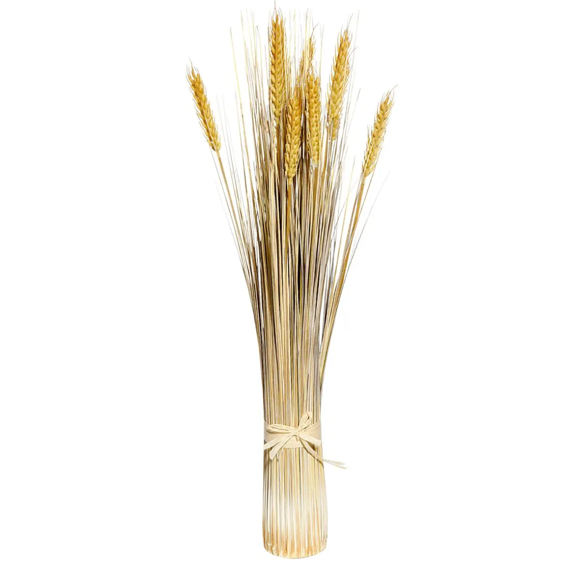 DecoWoerner Decoración De Otoño|Hierba Decorativa>Manojo De Espigas De Trigo Decorativo 60 Cm
