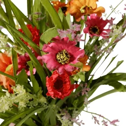 DecoWoerner Hierba Decorativa>Manojo De Hierba Decorativa Mezcla De Flores De Colores 45 Cm