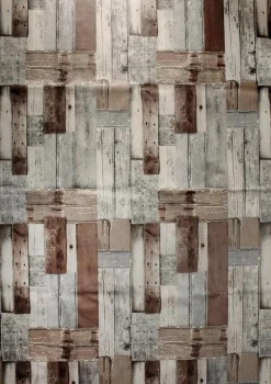 DecoWoerner Láminas Y Películas Decorativas>Mantel De Hule Lavable "Beach-Wood", Vendido Por Metro 140 Cm De Ancho