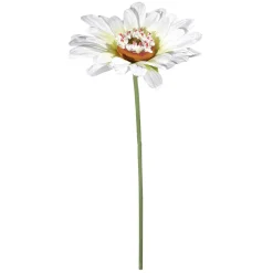 DecoWoerner Decoración De Primavera|Flores Artificiales>Margarita Gigante Blanca, 100 Cm, Ø 36 Cm