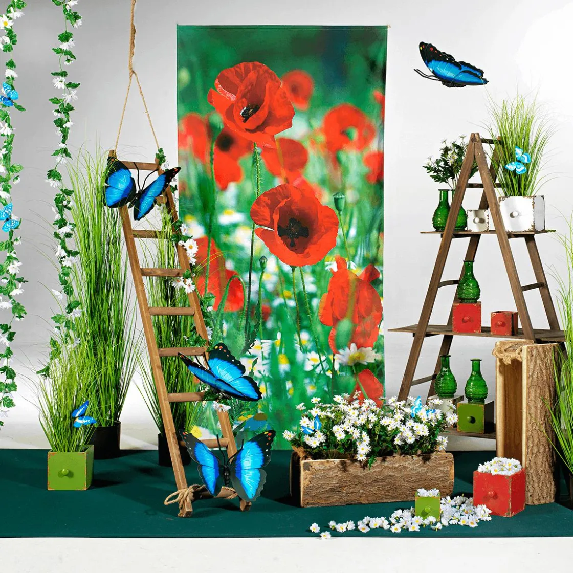 DecoWoerner Decoración De Animales|Decoración De Primavera>Mariposas Decorativas, 10 Cm, Color , 6 Piezas
