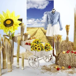 DecoWoerner Decoración De Otoño|Flores Artificiales><noscript><img width=