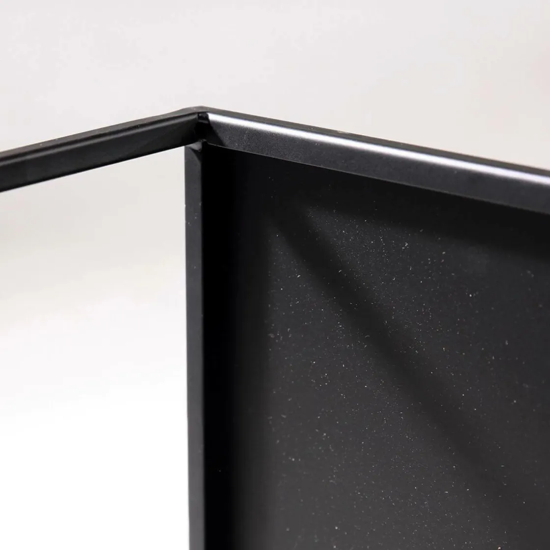 DecoWoerner Expositores Para Tiendas|Macetas Y Artículos De Decoración>Mesa De Metal 45 X 45 Cm, Negra