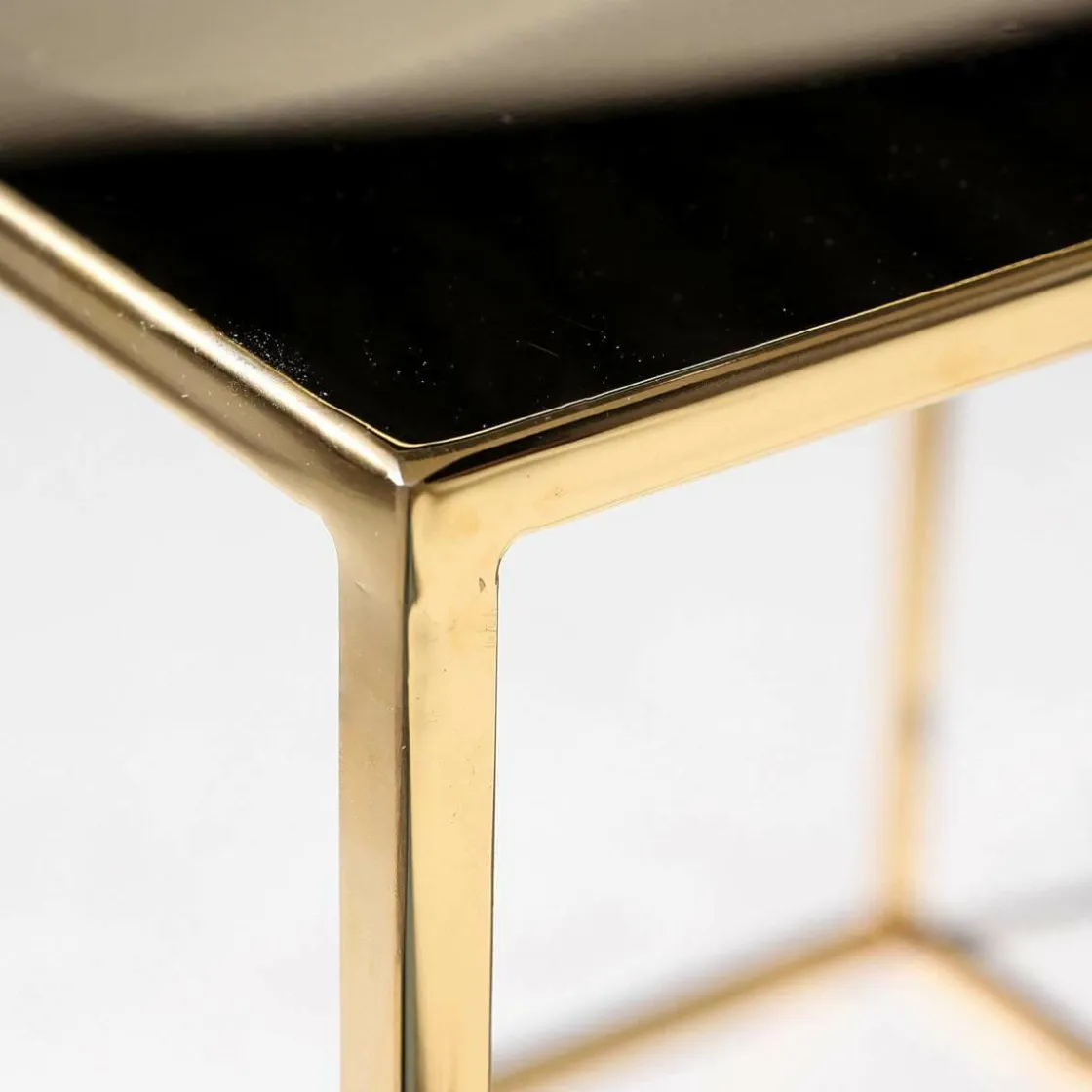DecoWoerner Expositores Para Tiendas|Macetas Y Artículos De Decoración>Mesa De Metal 45 X 45 Cm,
