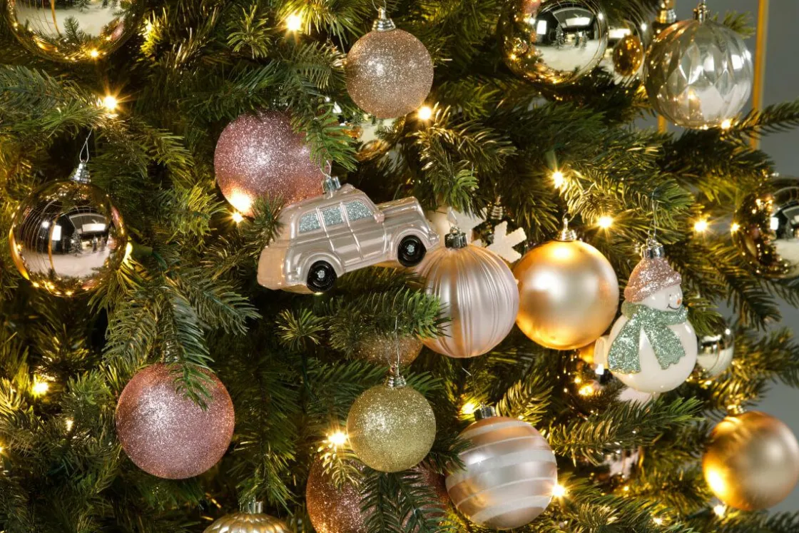 DecoWoerner Bolas De Navidad>Mezcla De Bolas De Navidad Caja 30 Piezas Ø 6 Cm