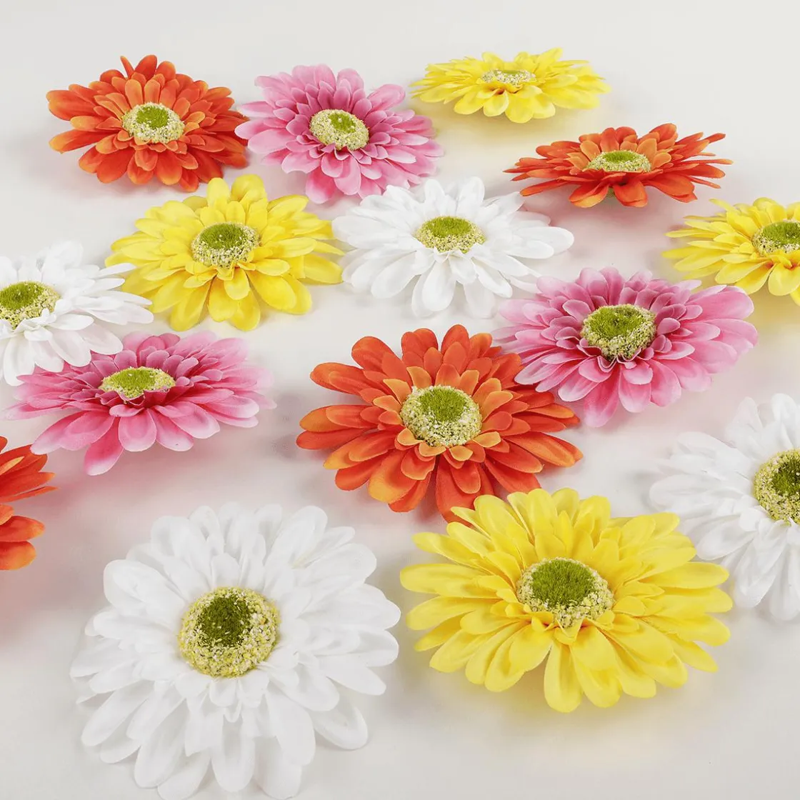DecoWoerner Decoración Dispersa|Decoración De Primavera>Mezcla De Flores Artificiales Dispersas Gerbera 36 Unidades