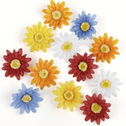 DecoWoerner Decoración Dispersa|Decoración De Primavera>Mezcla De Flores Artificiales Gerbera 60 Unidades
