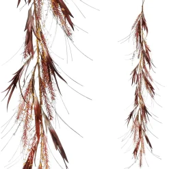 DecoWoerner Decoración De Otoño|Guirnaldas Y Vides>Mezcla De Hierba Limpiadora De Otoño Con Eucalipto 165 Cm