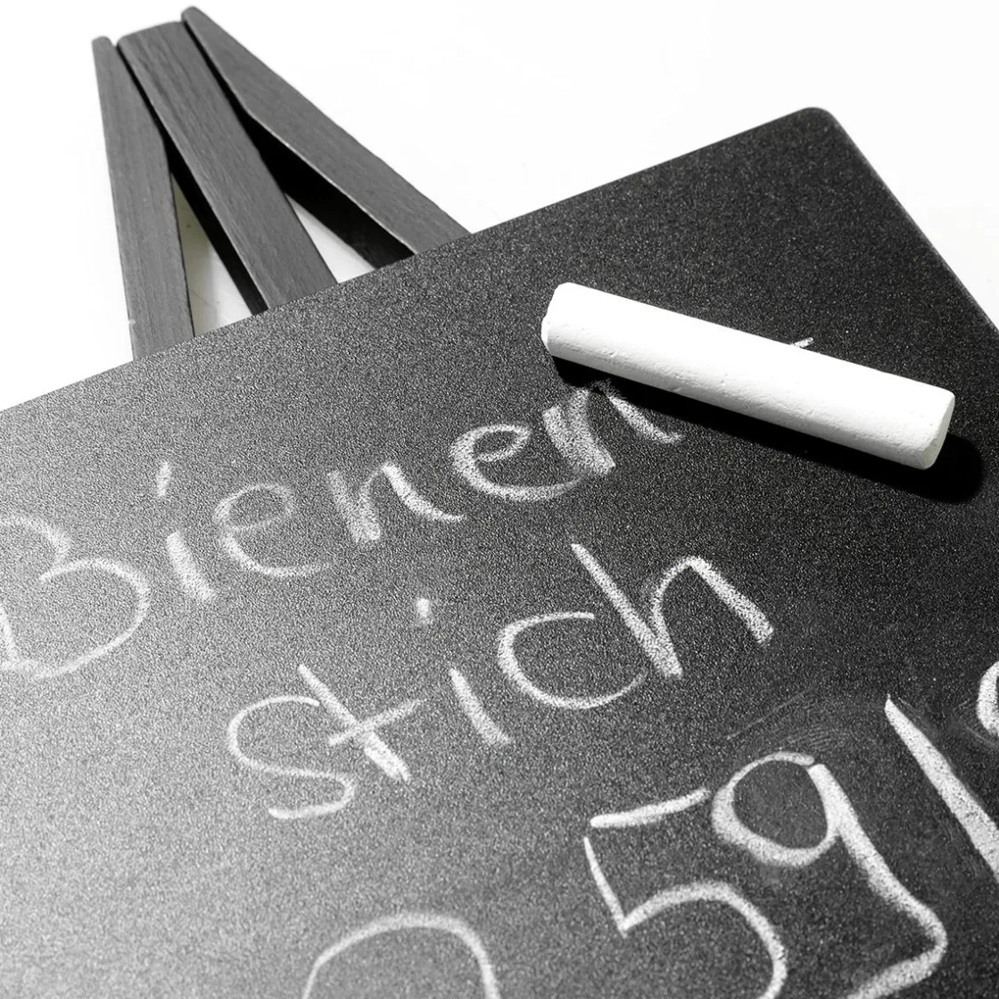 DecoWoerner Carteles Y Señalización|Decoración Temática>Mini Pizarra Inscribible Con Caballete 23 Cm