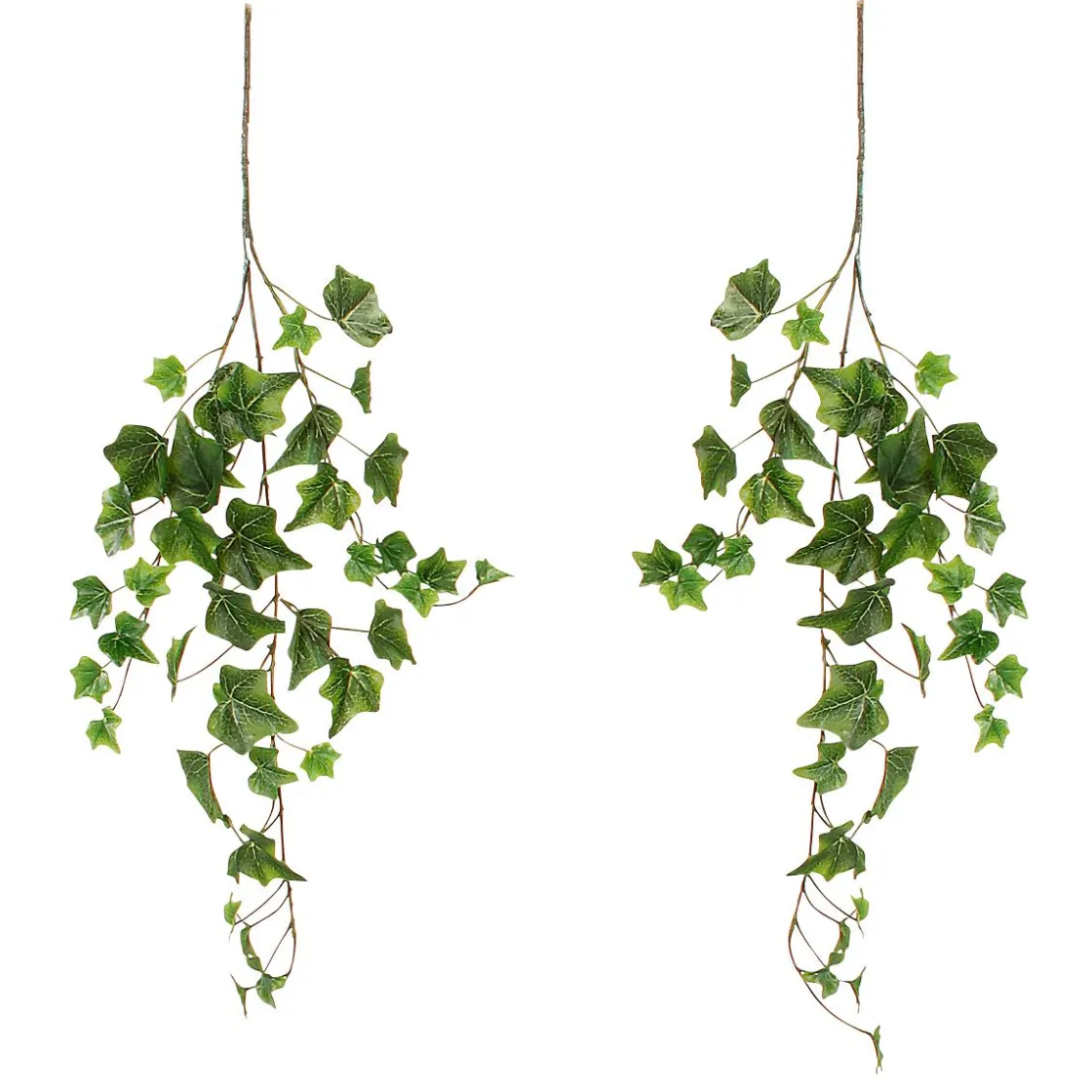 DecoWoerner Decoración De Primavera|Ramas Y Ramitas>Mini Rama De Hiedra De 58cm De Largo Pack De 2 s