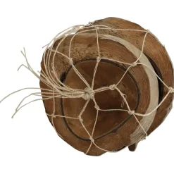DecoWoerner Decoración Natural|Decoración De Verano>Mitades De Coco De 20 Cm Ø, 2 Piezas
