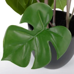 DecoWoerner Plantas Verdes|Plantas De Interior>Monstera En Maceta Negra