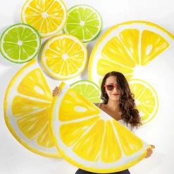 DecoWoerner Decoración De Verano>Mostrar Rodaja De Limón De 88 Cm