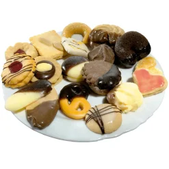 DecoWoerner Pan Y Pastel>Muñeco De Comida Con Galletas De Navidad