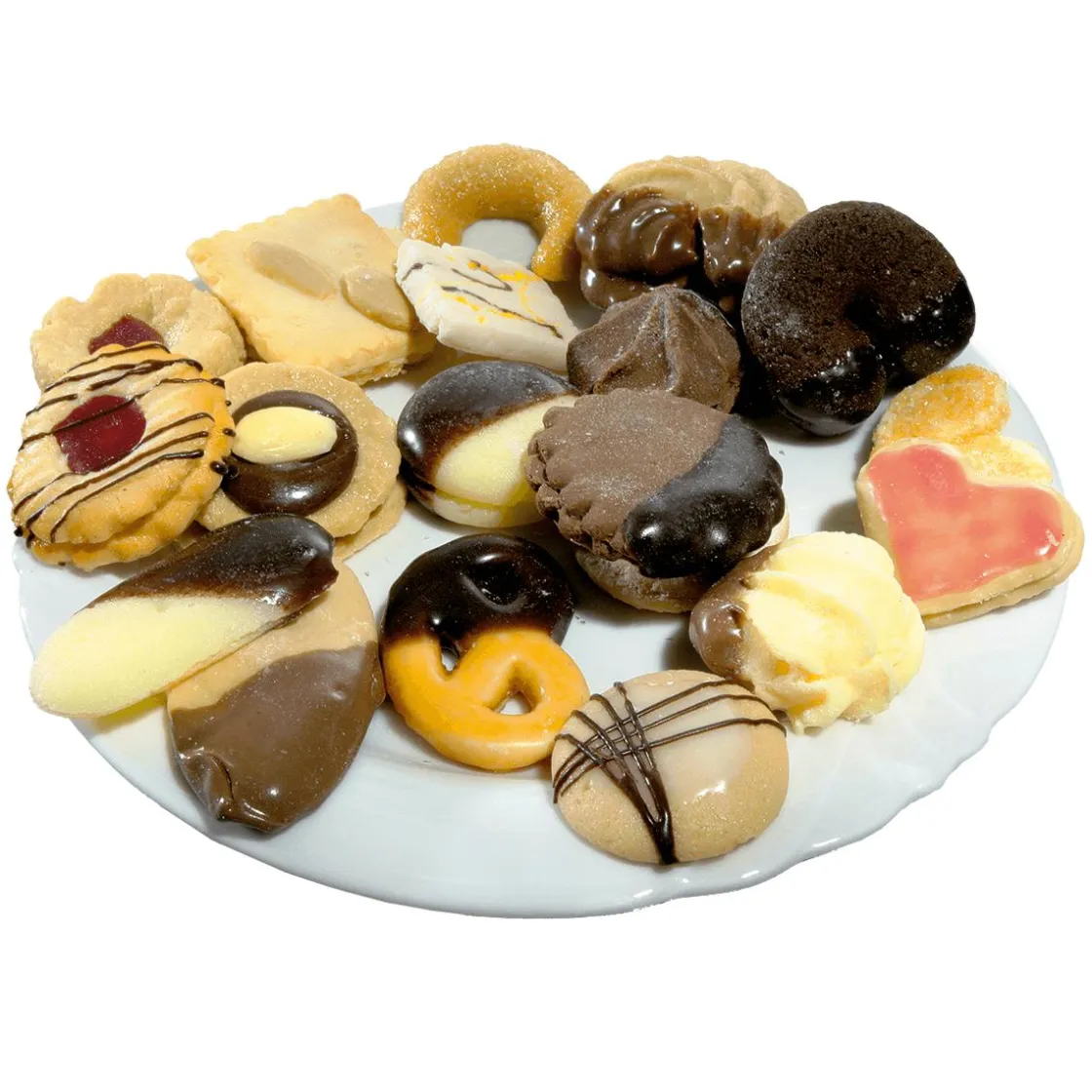 DecoWoerner Pan Y Pastel>Muñeco De Comida Con Galletas De Navidad