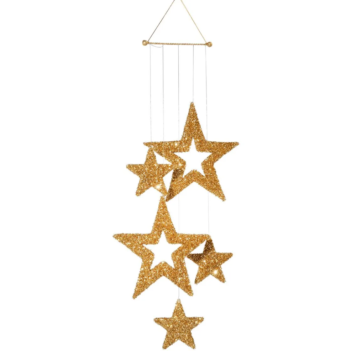 DecoWoerner Estrella De Navidad>Móvil De Estrellas , Longitud 100 Cm