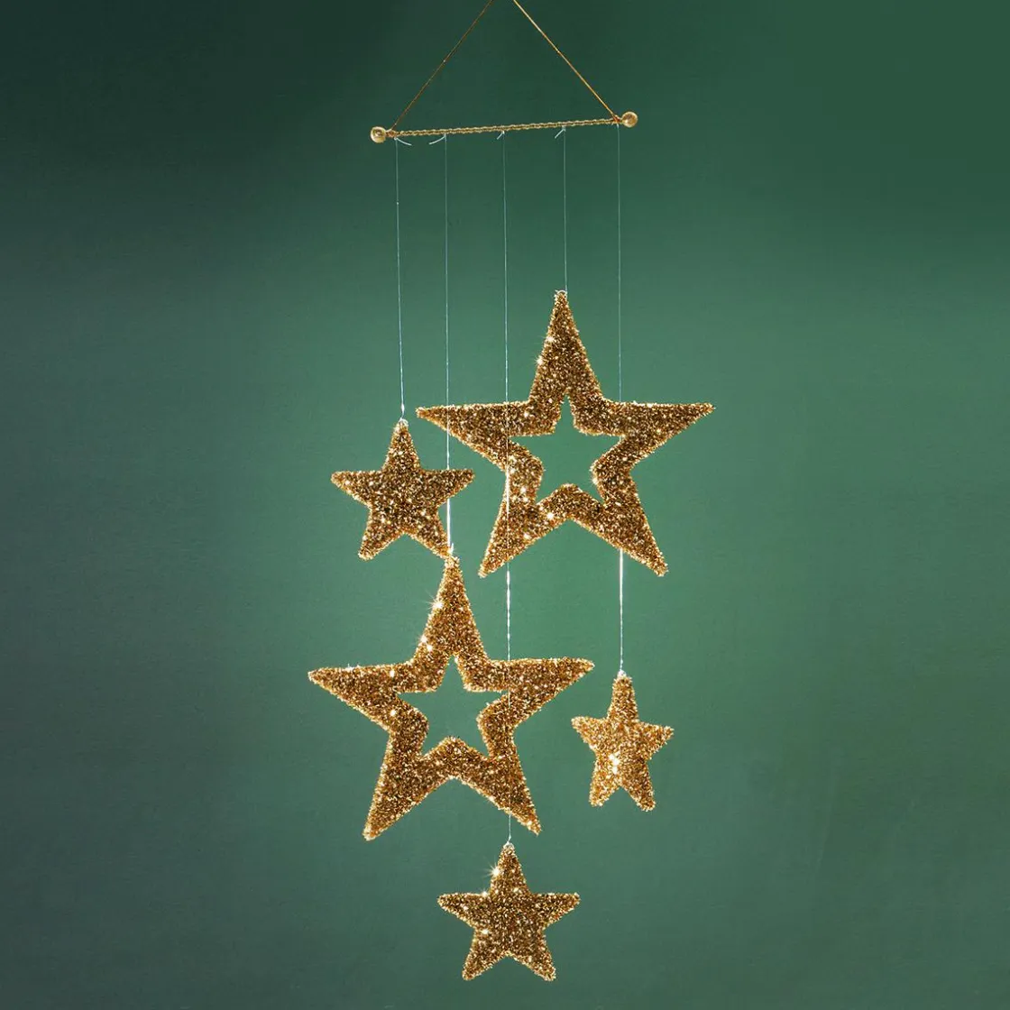 DecoWoerner Estrella De Navidad>Móvil De Estrellas , Longitud 100 Cm