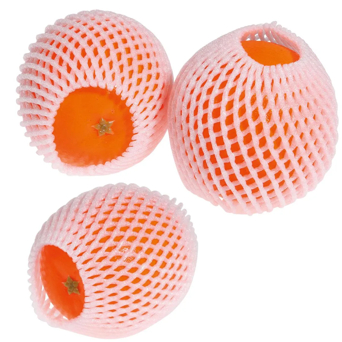 DecoWoerner Frutas>s En Red Réplica Alimentaria 9 Cm, 3 Uds.
