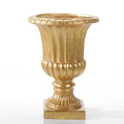 DecoWoerner Decoración Temática>ánfora Ficticia En Oro