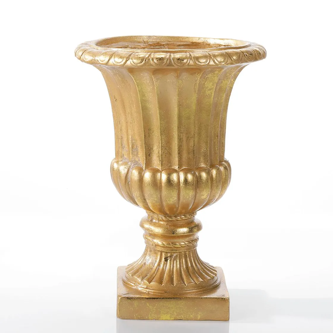 DecoWoerner Decoración Temática>ánfora Ficticia En Oro