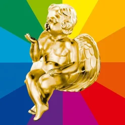 DecoWoerner Decoración Navideña Xxl>Ángel Con Color Personalizado