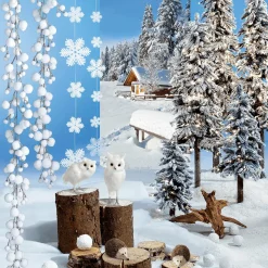 DecoWoerner Decoración Dispersa|Decoración De Invierno>Nieve De Cine, 1200 G