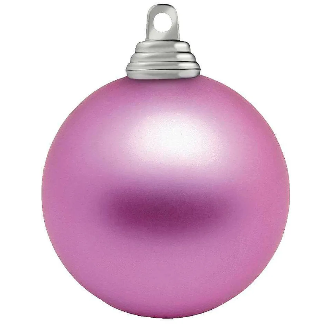 DecoWoerner Bolas De Navidad>Orquídea, Bolas De Navidad Mate De Plástico Ignífugo, 6 Cm Ø - 24 Piezas