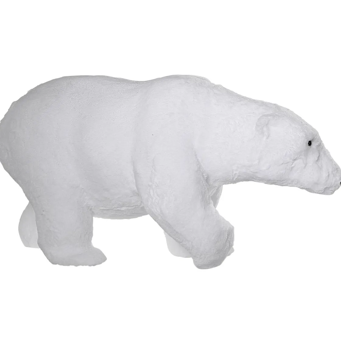DecoWoerner Decoración De Invierno>Oso Polar De Peluche Decorativo Altura 44 Cm