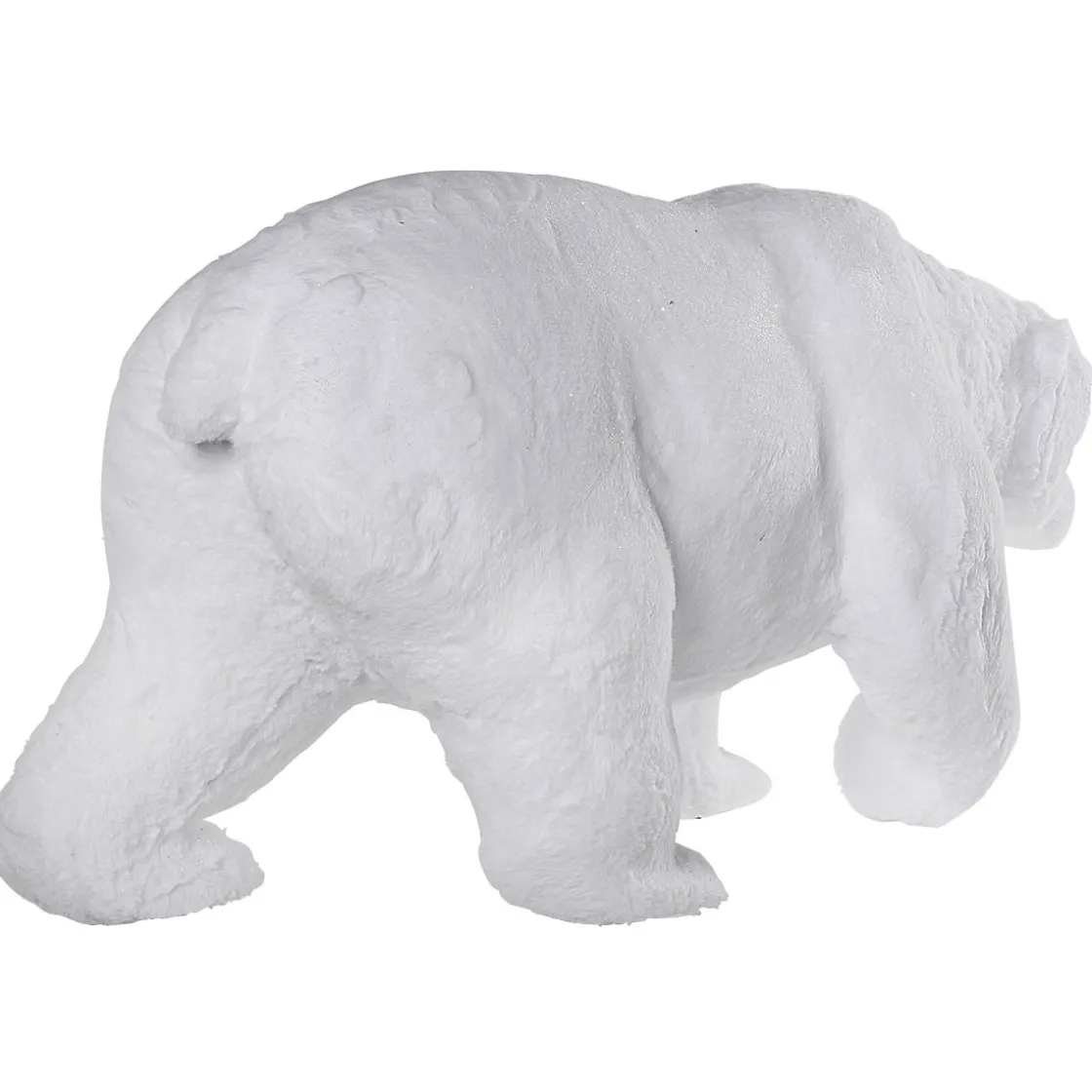 DecoWoerner Decoración De Invierno>Oso Polar De Peluche Decorativo Altura 44 Cm