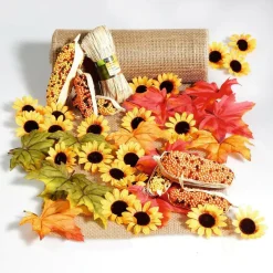 DecoWoerner Decoración De Otoño|Decoración De Verano>Pack Ahorro Deco "Decoración De Mesa Otoñal